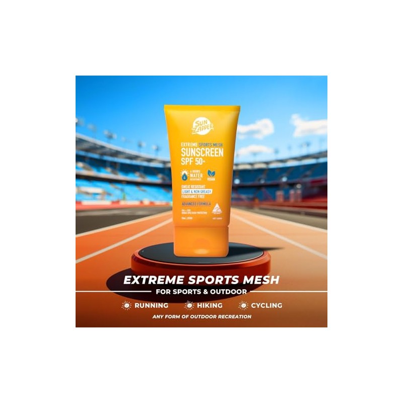 Sun Zapper Extreme Sports Mesh Fotoprotector SPF 50+