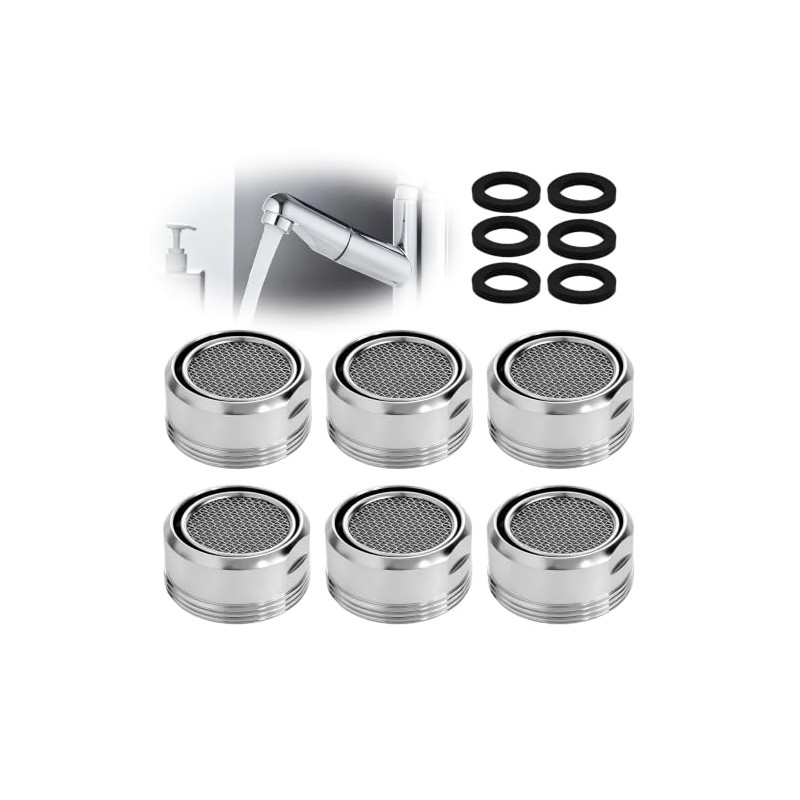 Faucet Water Aerator 6 Piezas Aireador Grifo Lavabo | 6