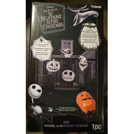 Gemmy Nightmare Before Christmas Jack Skellington Whirl-A-Motion Projector Light