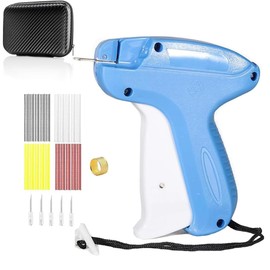 Single Stitch Sewing Gun, Clothing Stitch Gun, Micro Stitchy Gun for Clothes with 6 Pcs 0.05'' Fine Needles & 3000 Pcs Clothing Fixer for Clothes Sewing Quilting Hemming
