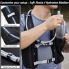 Running Hydration Vest for Women and Men, 8 Pocket, Quick