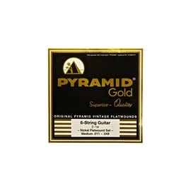 Pyramid Gold Electric Flatwound Med 11-48