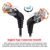 xiwai RJ45 8P8C 1000Mbps Male to Male Network 360 Degrees