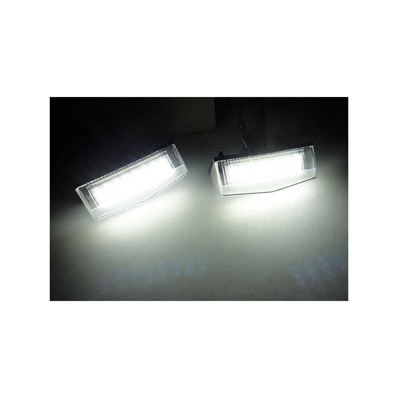 2 x LED License Plate Light White Canbus for Prius