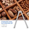 Artcome 6-Piece Stainless Steel Nut Cracker Set