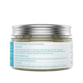 Mom Leaf - Crema Anti-Estrías - Natural - Sin químicos - Estrías embarazo - Crema Estrías - Contenido 90ml. (3.04oz) - Crema Estrías Embarazo