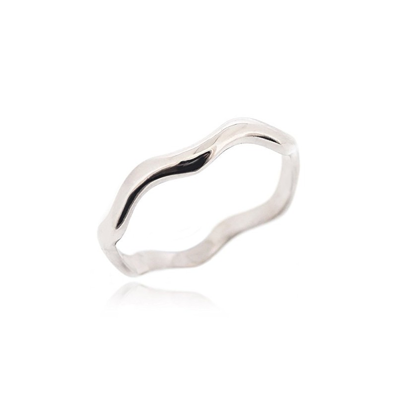 Sovats Ladies 925 Sterling Silver Curved Thumb Ring, Sterling Silver