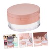 BIUDECO Cosmetic Case Soft Body Powder Puff Empty Makeup Powder