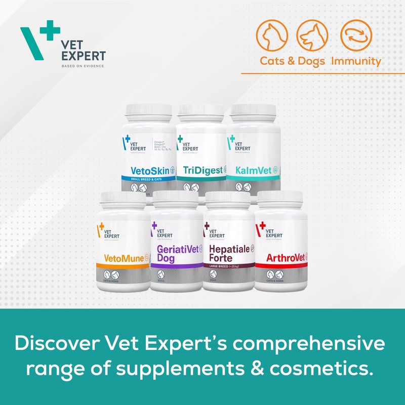 Vet Expert VetoMune Immune Support Supplement for Cats & Dogs