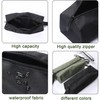 2Pcs Multipurpose Zipper Canvas Tool Bag Set for Screwdriver &