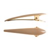Ficcare Mini Maximas Hair Clip Pair in Sahara Sand Enamel