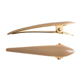 Ficcare Mini Maximas Hair Clip Pair in Sahara Sand Enamel