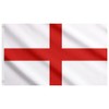 Second Ave England Flag 5ft X 3ft Large Double Sided