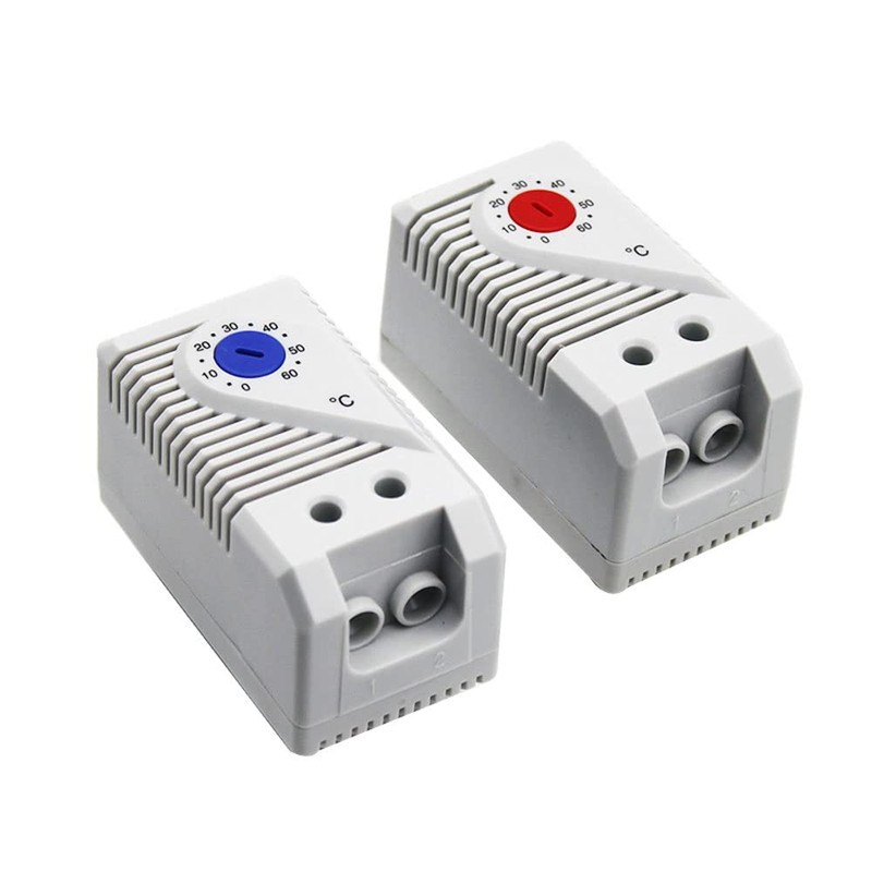 Mechanical Thermostat, 1Pcs 0-60℃ Adjustable Compact Electric Mechanical Thermostat Temperature