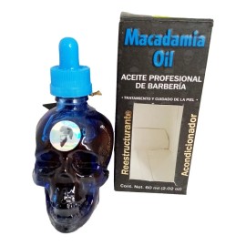 Aceite Para Barba Presentación Calavera Barbiux Machin 60ml