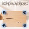 phabcf Manual Bread Slicer for Homemade Sourdough Bread, Adjustable Thickness