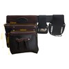 Rolson 68865 Single Leather Top Grain Tool Pouch With Belt,