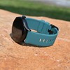 BISONSTRAP Correas de reloj de silicona, correas de reloj delgadas