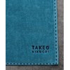 Takeokikuchi 07001364 Men's Handkerchief, Hand Towel, Made in Japan, bordeaux