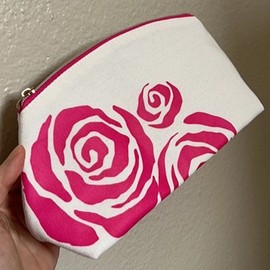 Lancome Cosmetic Bag Makeup bag with zip 11*6*3