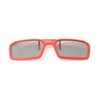 Ultra 3 Red 3D Clip On Glasses Passive 3D Glasses