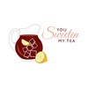 CafePress Sweeten My Tea Car Magnet 20 X 12 Car