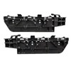 Pair Left Right Front Bumper Bracket Beam Mount Support Grille