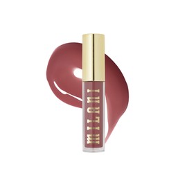 Milani Milani Lip Gloss, Keep It Full Nourishing Lip Plumper with Hyaluronic Acid & Peptides for Soft, Fuller-Looking Lips (0.13 Fl. Oz.) Rosewood