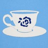 Tea Cup & Saucer Metal Cutting Dies, Stencil, Card Making,