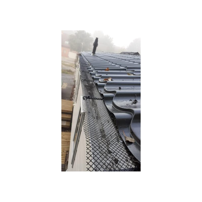 KMERCE Gutter Leaf Protection, Rain Gutter Leaf Protection, Gutter Protection