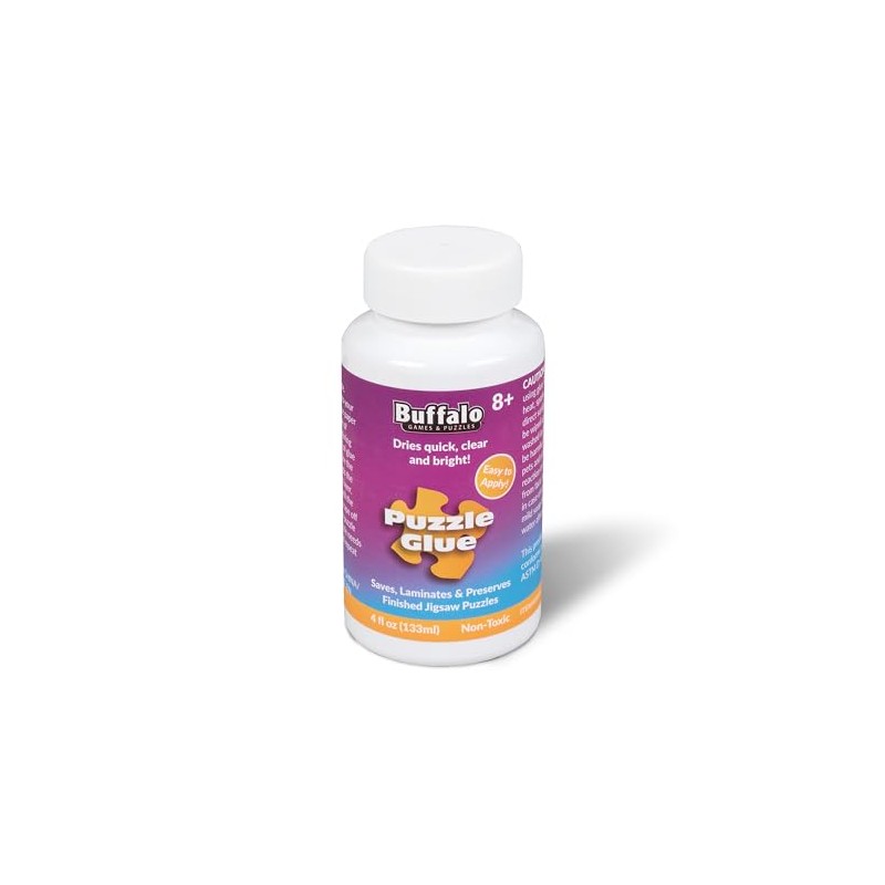 Buffalo Games - Jigsaw Puzzle Glue - Adhesive paste for