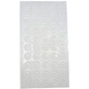 Secotec Clear Plastic Door Stop Mute Kit Diameter 8 mm,