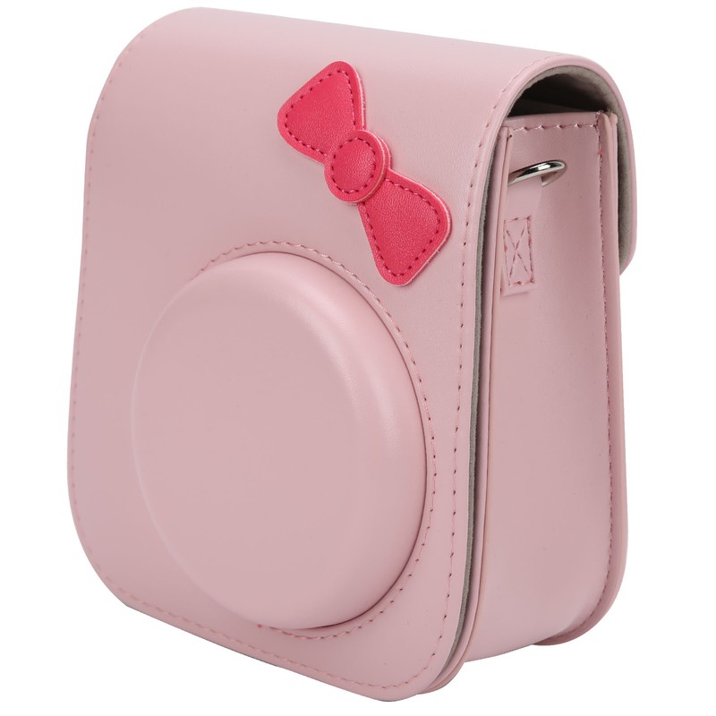 PU Leather Antidrop Retro Shoulder Protective Camera Bag Pouch for