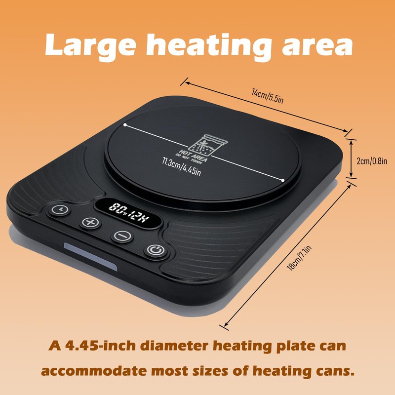 2025 Upgrade Sourdough Starter Warmer，Temperature Control Range 70°F-110°F, Accurate to