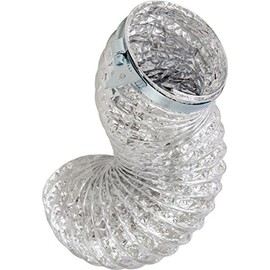 Active Air ACDC425P, 4" x 25' Premium Duct, 4", Silver