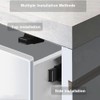 Push to Open Door Latch Cabinet Hardware ZKRIOC 2 Pack
