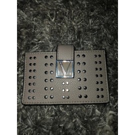Victoria's Secret Victoria Secret Accordion Card Case brand new grey studs