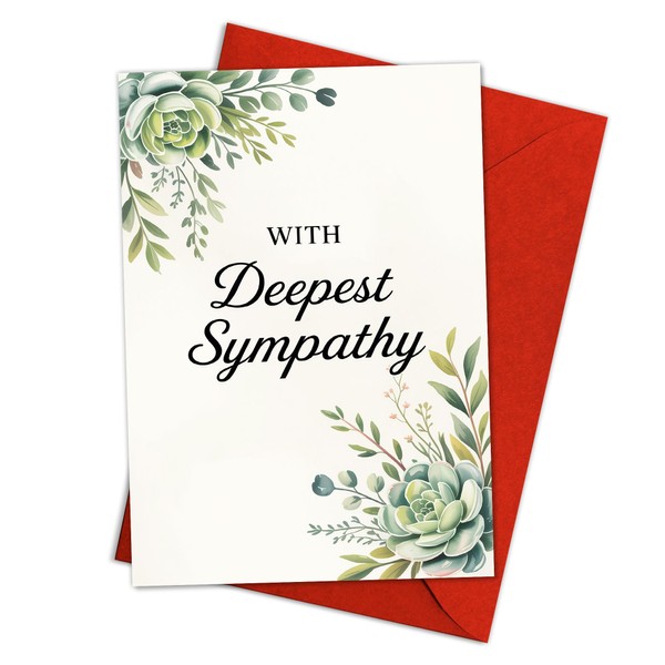 Sympathy Card for Loss of Loved One – Deepest Sympathy