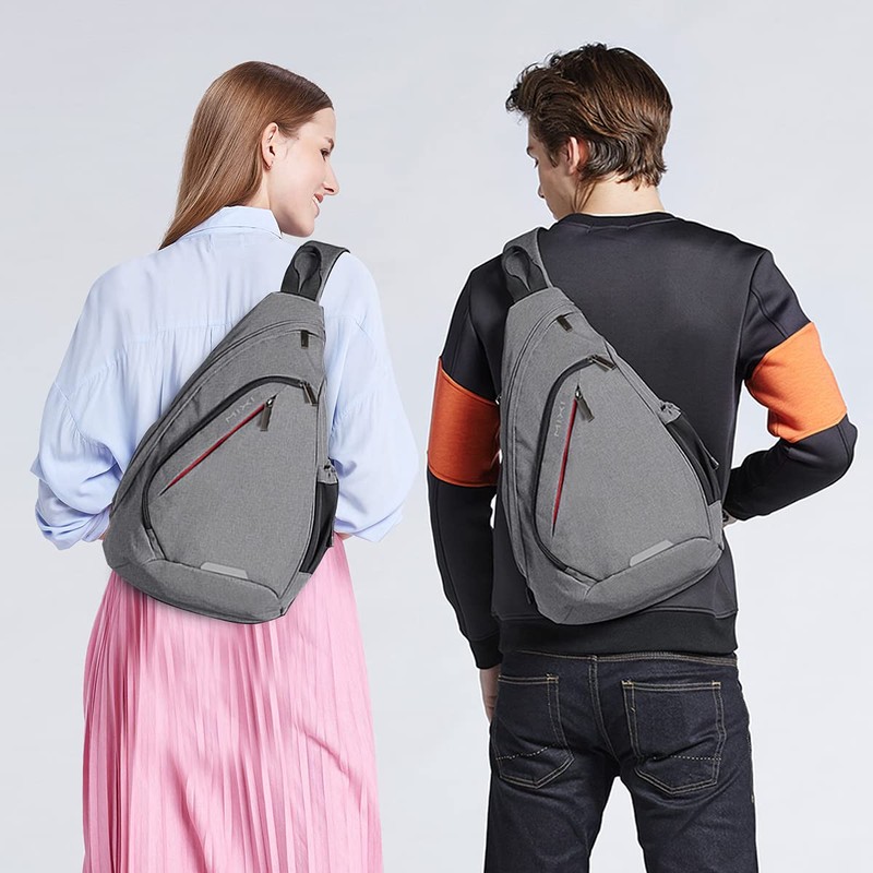 mixi Sling Bag Men Backpack Unisex One Shoulder Bag Hiking