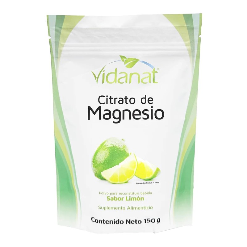 Citrato De Magnesio Limon 150gramos Vidanat