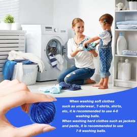 Pack of 12 Pet Hair Remover, Washing Machine, Reusable Lint Balls, Washing Machine, Cat Hair Remover, Washing Machine, Hair Catcher, Washing Machine for Removing Pet Hair,