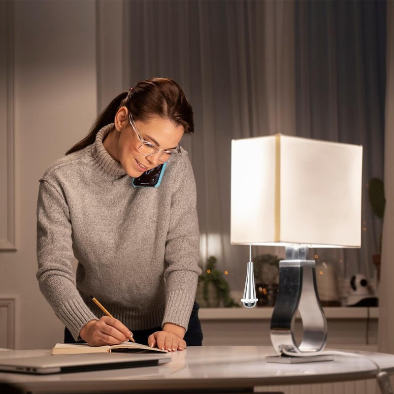 Azushwer 2 Pcs Bathroom Pull Cord Handle Teardrop Chrome Pull