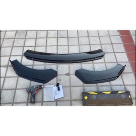 KEEPDSGN For Acura MDX SUV 01-24 Front Bumper Lip Splitter Spoiler Body Kit Glossy Black