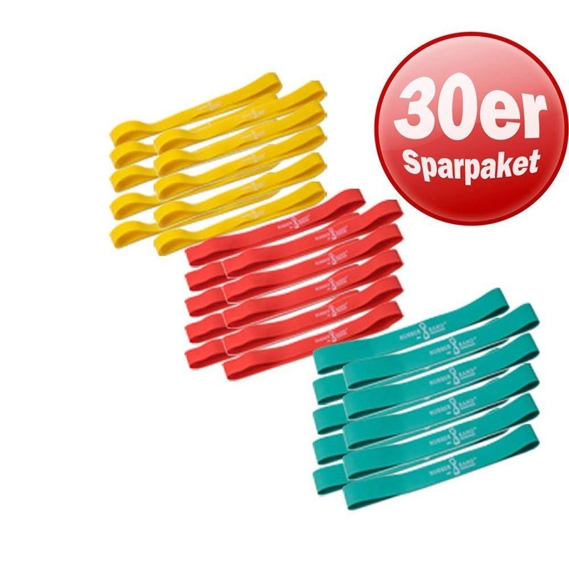 Dittmann Rubber Band Strength Fitness Band Fitness Loop Expander, multicolour