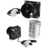 USB Solder Smoke Absorber Fan Air Ventilator Pipe Ventilation Exhaust