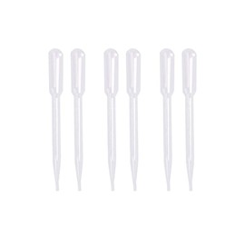 Yesallwas Plastic pippets Dropper 3ml 100Pcs, Pipette Dropper for Lab Measuring and distributing Liquid
