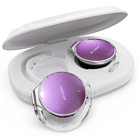 On Ear Headphones Bluetooth 5.4 with Ear Hooks, 52Hrs Playtime, Clip on Earphones, USB-C Charging, Open-Ear Earbuds, Dual Device Pairing, Sweatproof Wireless Headphones for Running/Gym/Workout