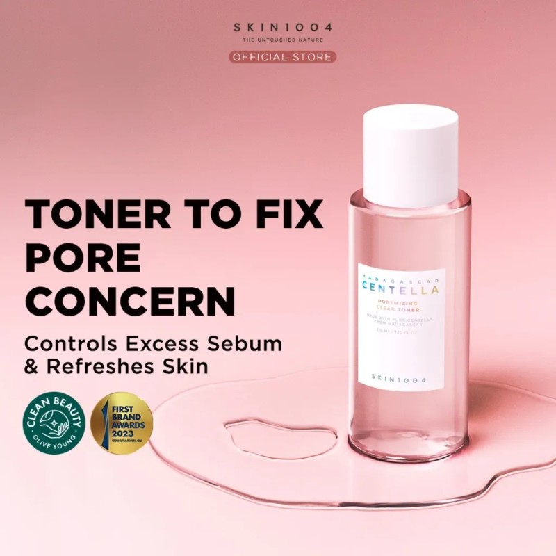 Skin1004 Madagascar Poremizing Trio Foam + Clay Mask + Toner