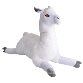 Wild Republic Ecokins Jumbo Llama, Stuffed Animal, 30 inches, Gift for Kids, Plush Toy, Made from Spun Recycled Water Bottles, Eco Friendly, Child’s Room Decor