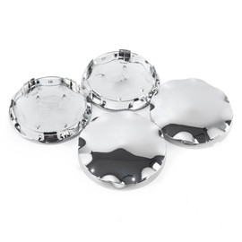 HowioZil 4Pcs 150mm(5.91in) Wheel Center Caps Wheel Rims Replacement 40315-CG010 40315-CG210 40315-CG710 Chrome Hub Caps, 2003-2008 FX35 FX45 FX37 FX50 Q45 Rim Caps